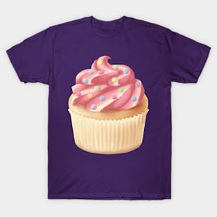 strawberry frosted cupcake T-Shirt